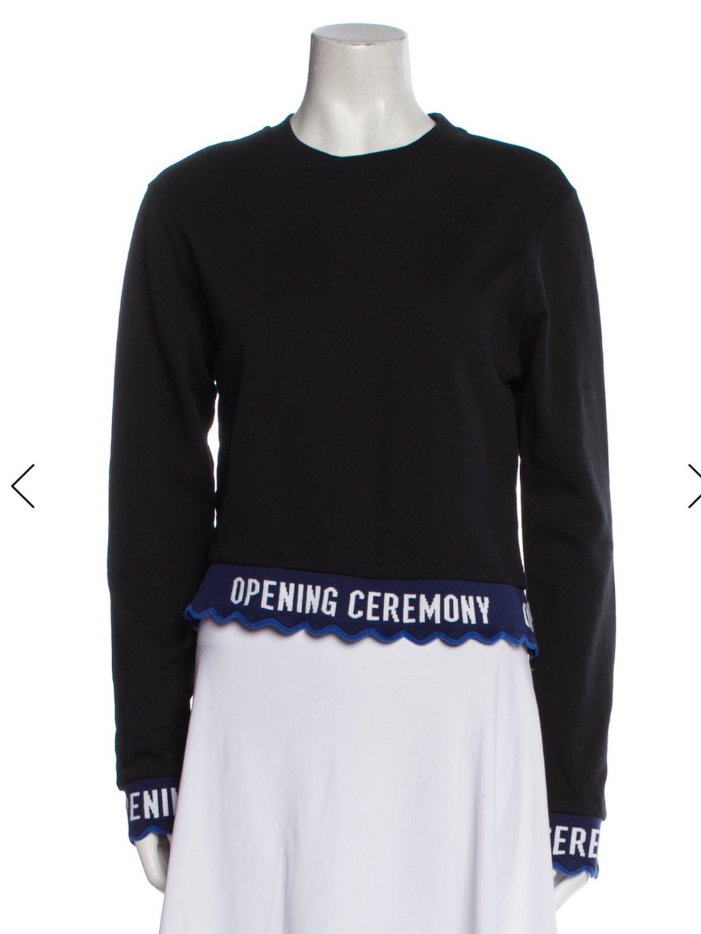 Opening Ceremony Black A-Line top and pants set size S
